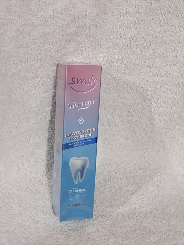 Hotluck Nicotinamide Mint Teeth Whitening Toothpaste Longer Freshness 100g