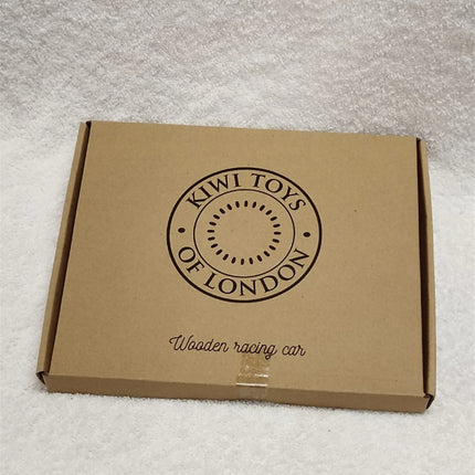 Kids DIY Kiwi Toys Of London Wooden Racing Car kit build your own toy & Paint It