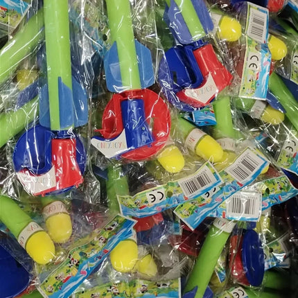 20 Foam Rocket Launcher Kids Toy Outdoor Garden Park Game Play Fun Children Gift