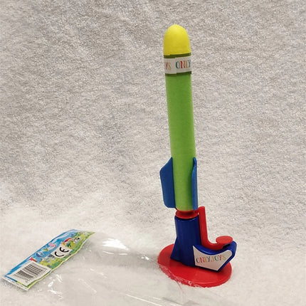 10 Kids Foam Rocket Launcher Toy Outdoor Garden Park Game Play Fun Children Gift