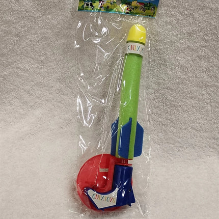 5X Kids Foam Rocket Launcher Toy Outdoor Garden Park Game Play Fun Children Gift
