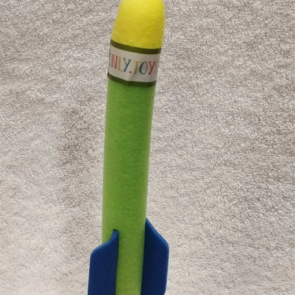 5X Kids Foam Rocket Launcher Toy Outdoor Garden Park Game Play Fun Children Gift