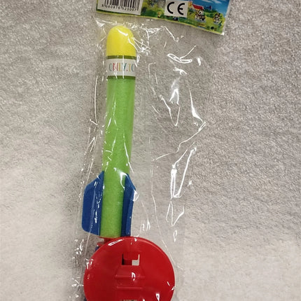 3X Kids Foam Rocket Launcher Toy Outdoor Garden Park Game Play Fun Children Gift