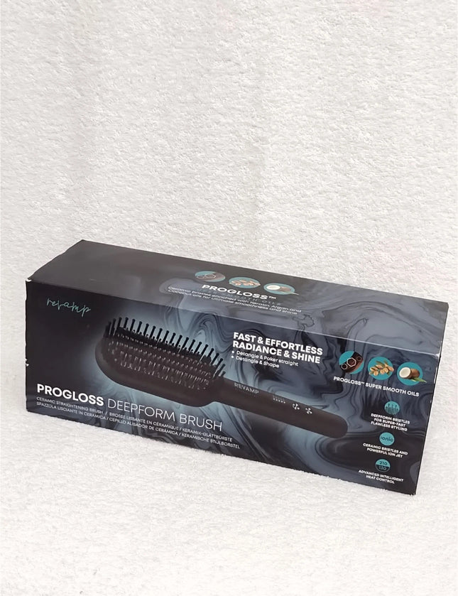 Revamp Progloss Deepform Ceramic Straightening Brush.