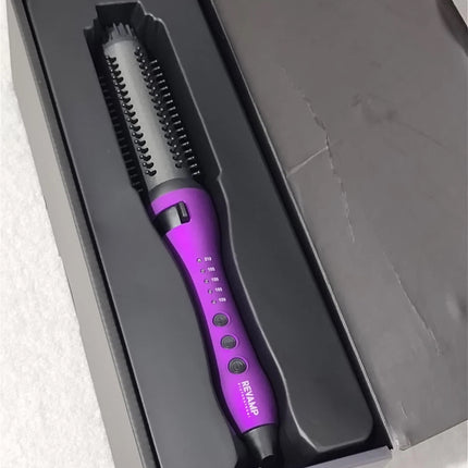 Revamp Progloss Flawless & Effortless Volume & Wave Ceramic Hot Brush in purple
