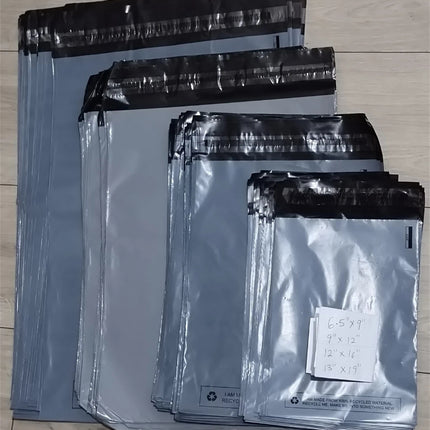 100 MIXED BAGS STRONG POLY MAILING POSTAGE POSTAL QUALITY SELF SEAL SHIPPING BAG