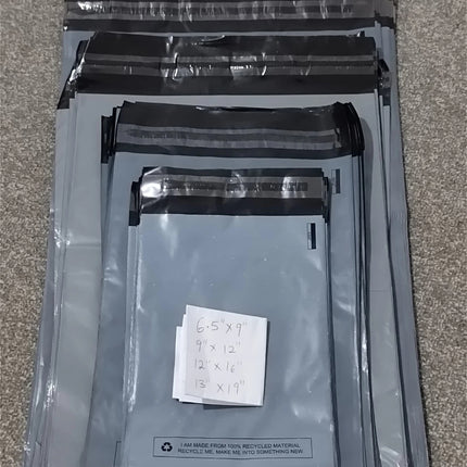 100 MIXED BAGS STRONG POLY MAILING POSTAGE POSTAL QUALITY SELF SEAL SHIPPING BAG