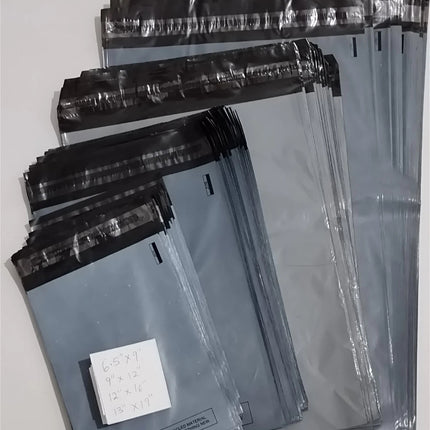 200 MIXED BAGS STRONG POLY MAILING POSTAGE POSTAL QUALITY SELF SEAL SHIPPING BAG