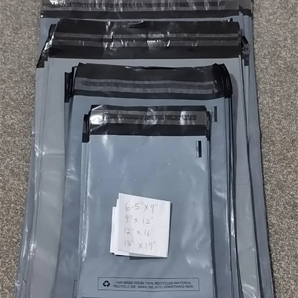 200 MIXED BAGS STRONG POLY MAILING POSTAGE POSTAL QUALITY SELF SEAL SHIPPING BAG