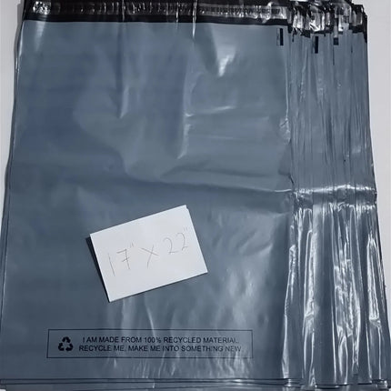 1,000 BAGS Of 17" X 22" STRONG POLY MAILING POSTAGE POSTAL QUALITY SELF SEAL BAG