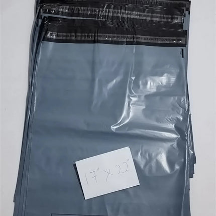 500 BAGS Of 17" X 22" STRONG POLY MAILING POSTAGE POSTAL QUALITY SELF SEAL BAG