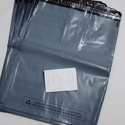 300 BAGS Of 17" X 22" STRONG POLY MAILING POSTAGE POSTAL QUALITY SELF SEAL BAG