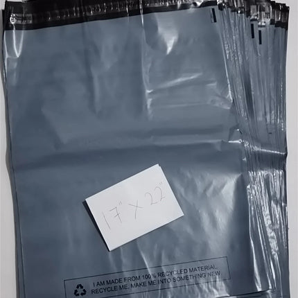 300 BAGS Of 17" X 22" STRONG POLY MAILING POSTAGE POSTAL QUALITY SELF SEAL BAG