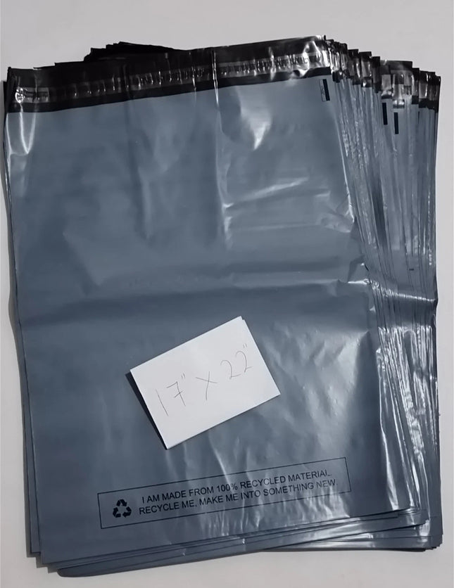 300 BAGS Of 17" X 22" STRONG POLY MAILING POSTAGE POSTAL QUALITY SELF SEAL BAG