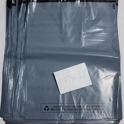 300 BAGS Of 17" X 22" STRONG POLY MAILING POSTAGE POSTAL QUALITY SELF SEAL BAG