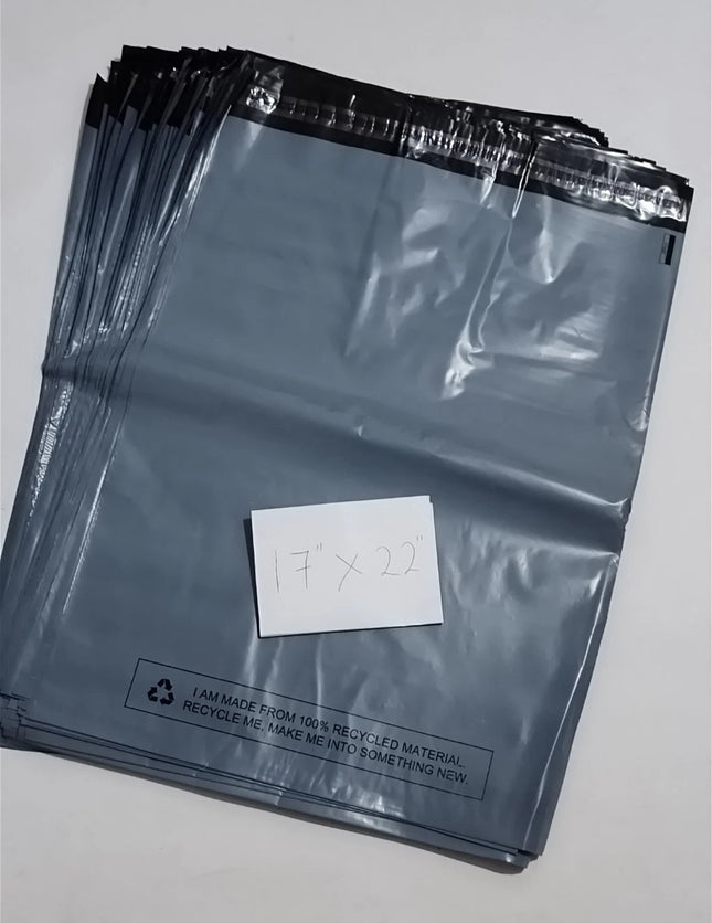 200 BAGS Of 17" X 22" STRONG POLY MAILING POSTAGE POSTAL QUALITY SELF SEAL BAG