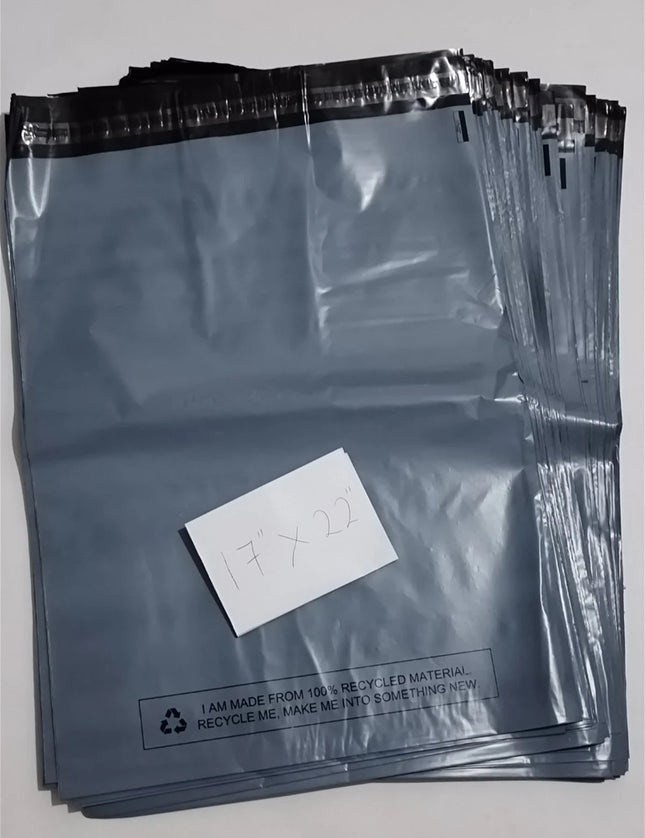 200 BAGS Of 17" X 22" STRONG POLY MAILING POSTAGE POSTAL QUALITY SELF SEAL BAG