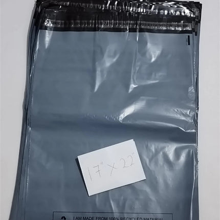 200 BAGS Of 17" X 22" STRONG POLY MAILING POSTAGE POSTAL QUALITY SELF SEAL BAG