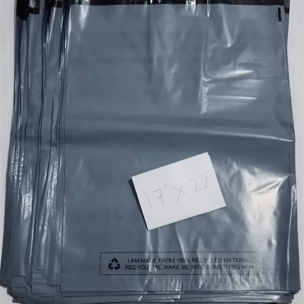 100 BAGS Of 17" X 22" STRONG POLY MAILING POSTAGE POSTAL QUALITY SELF SEAL BAG
