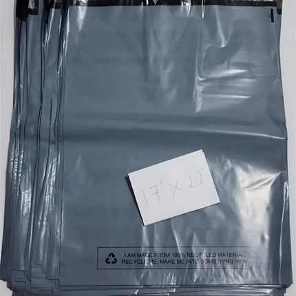 50 BAGS Of 17" X 22" STRONG POLY MAILING POSTAGE POSTAL QUALITY SELF SEAL BAG