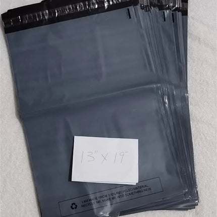 500 BAGS Of 13" X 19" STRONG POLY MAILING POSTAGE POSTAL QUALITY SELF SEAL BAG