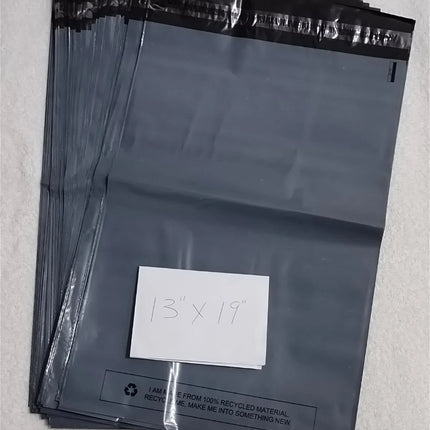 500 BAGS Of 13" X 19" STRONG POLY MAILING POSTAGE POSTAL QUALITY SELF SEAL BAG