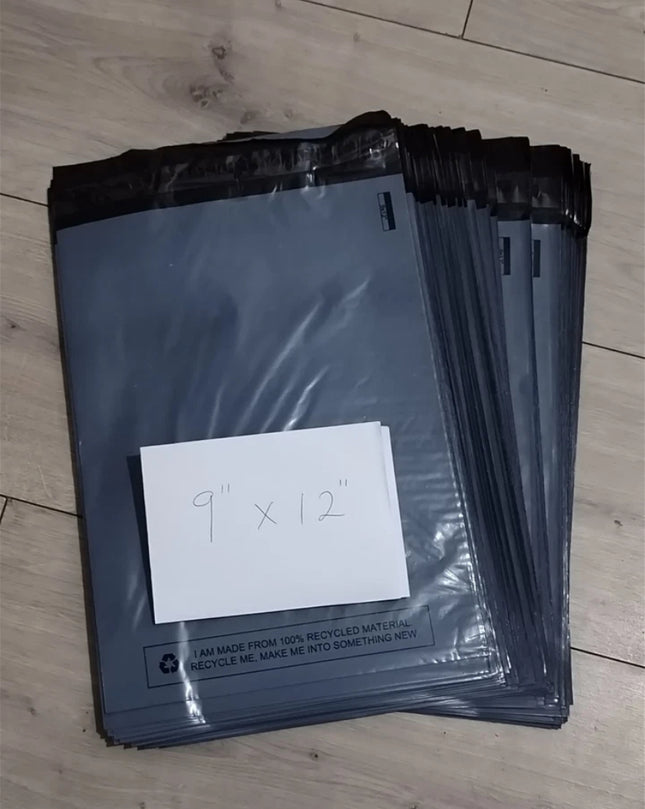 1,000 BAGS Of 9" X 12" STRONG POLY MAILING POSTAGE POSTAL QUALITY SELF SEAL BAG