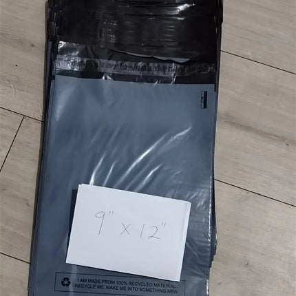 500 BAGS Of 9" X 12" STRONG POLY MAILING POSTAGE POSTAL QUALITY SELF SEAL BAG