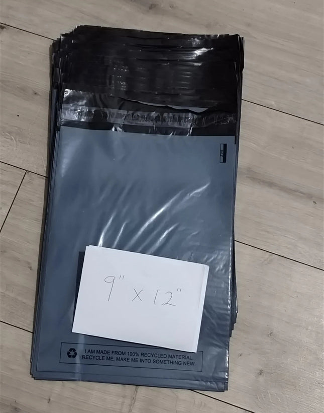 500 BAGS Of 9" X 12" STRONG POLY MAILING POSTAGE POSTAL QUALITY SELF SEAL BAG