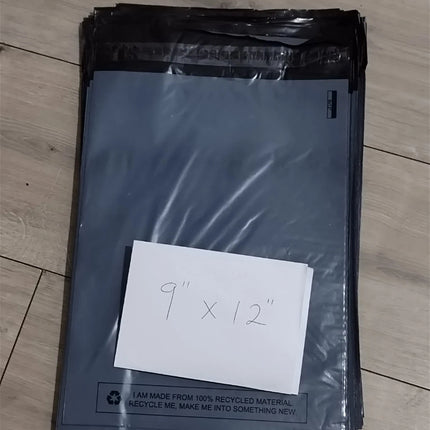 500 BAGS Of 9" X 12" STRONG POLY MAILING POSTAGE POSTAL QUALITY SELF SEAL BAG