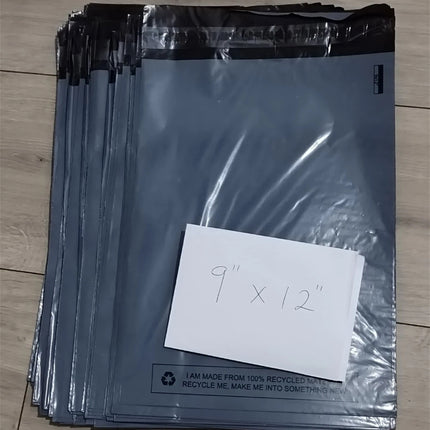 500 BAGS Of 9" X 12" STRONG POLY MAILING POSTAGE POSTAL QUALITY SELF SEAL BAG