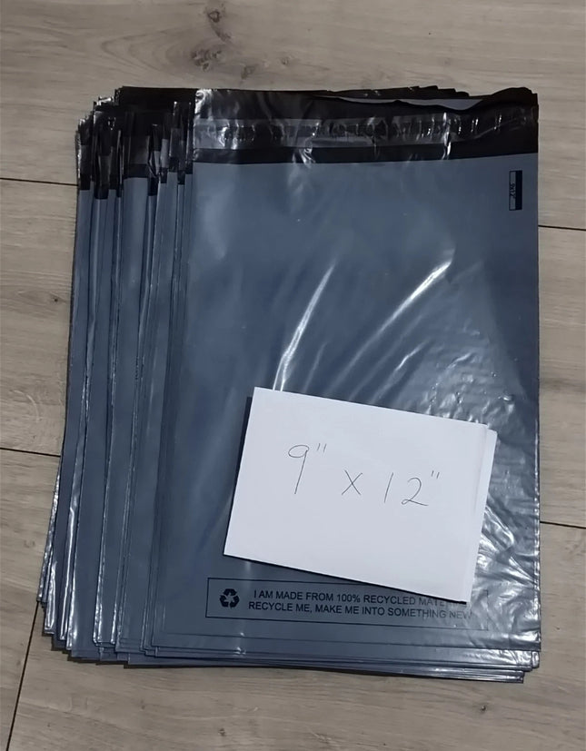 300 BAGS Of 9" X 12" STRONG POLY MAILING POSTAGE POSTAL QUALITY SELF SEAL BAG