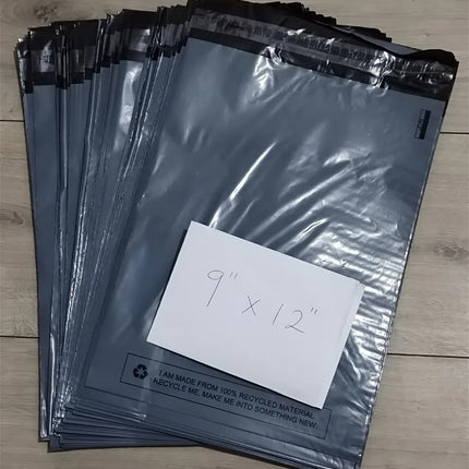 200 BAGS Of 9" X 12" STRONG POLY MAILING POSTAGE POSTAL QUALITY SELF SEAL BAG