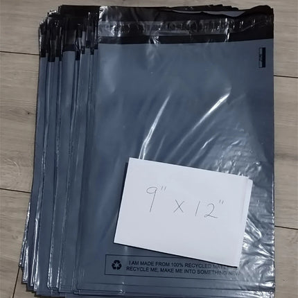 100 BAGS Of 9" X 12" STRONG POLY MAILING POSTAGE POSTAL QUALITY SELF SEAL BAG