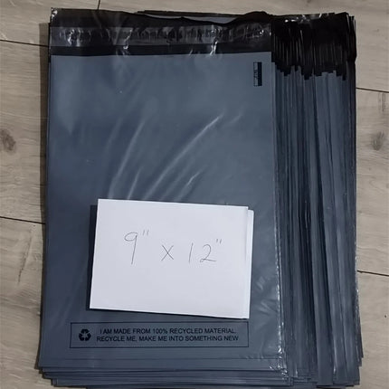 100 BAGS Of 9" X 12" STRONG POLY MAILING POSTAGE POSTAL QUALITY SELF SEAL BAG