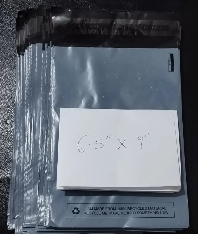 1,000 BAGS Of 6.5" x 9" STRONG POLY MAILING POSTAGE POSTAL QUALITY SELF SEAL BAG