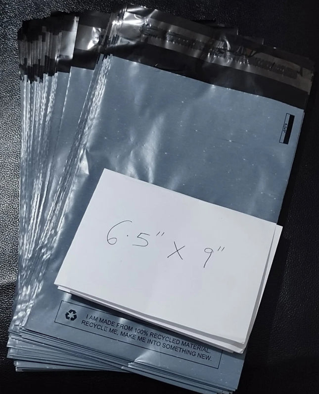 200 BAGS Of 6.5" x 9" STRONG POLY MAILING POSTAGE POSTAL QUALITY SELF SEAL BAG