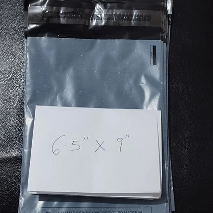 200 BAGS Of 6.5" x 9" STRONG POLY MAILING POSTAGE POSTAL QUALITY SELF SEAL BAG