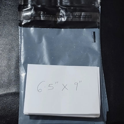 200 BAGS Of 6.5" x 9" STRONG POLY MAILING POSTAGE POSTAL QUALITY SELF SEAL BAG