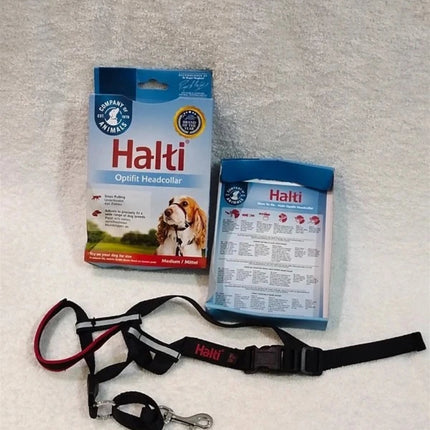 Halti Optifit dog Headcollar prevents pulling size M