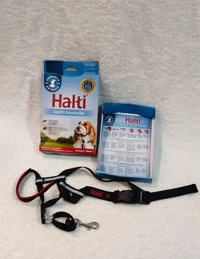 Halti Optifit dog Headcollar prevents pulling size M