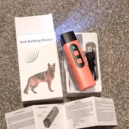 Rechargeable Ultrasonic Dog Anti Barking Training Device for dogs