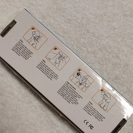 Waterproof Portable Rechargeable Pet Hair Shaver LED Trimmer for Dogs Cats Pets