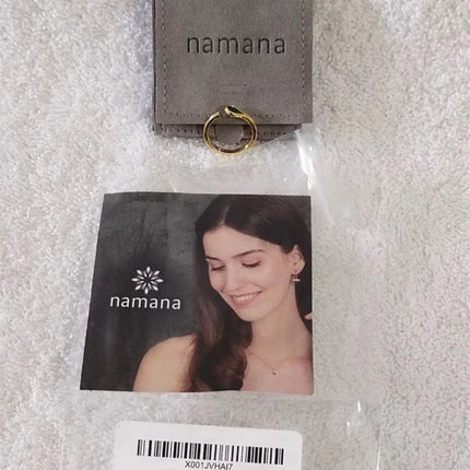 Namana Dainty Emerald and Gold Colour Adjustable Size Ring for Women New