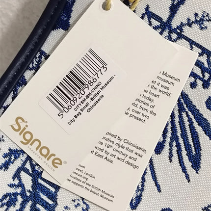Signare Tapestry Small City Bag Shoulder Casual Work Women HandBag Chinoiserie