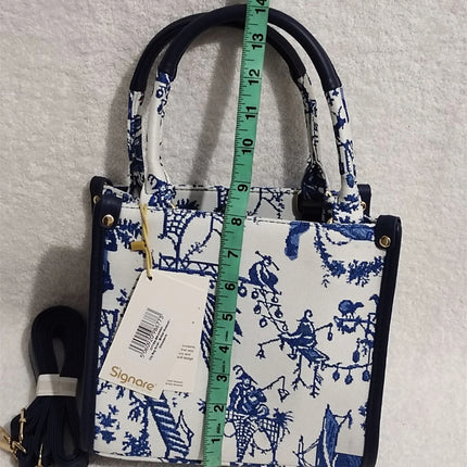 Signare Tapestry Small City Bag Shoulder Casual Work Women HandBag Chinoiserie