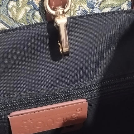 Signare Tapestry Tote City Bag Shoulder Casual Work Women HandBag Golden Lily