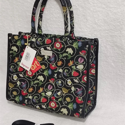Signare Tapestry Tote City Bag Shoulder Casual Work Women HandBag Jacobean Dream