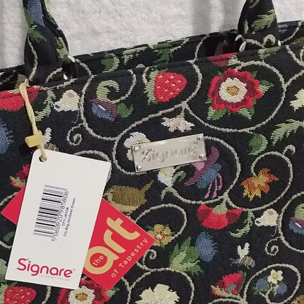 Signare Tapestry Tote City Bag Shoulder Casual Work Women HandBag Jacobean Dream
