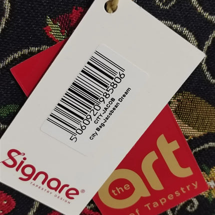 Signare Tapestry Tote City Bag Shoulder Casual Work Women HandBag Jacobean Dream